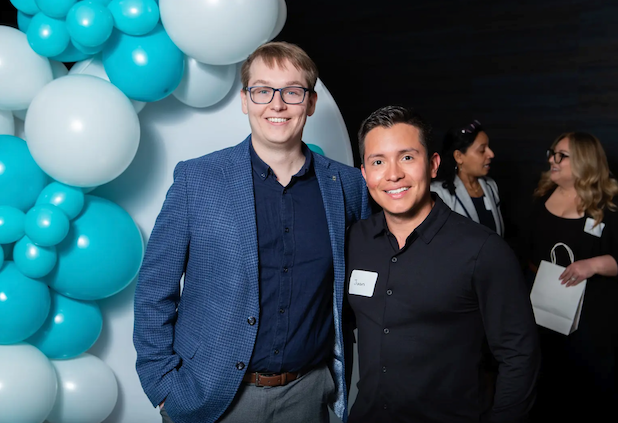 HouseSigma colleagues gathering at an event.